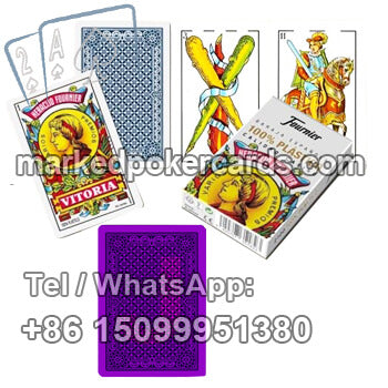 <tc>Fournier Calidad 2100 Cartas Póker Con Truco De Magia</tc>