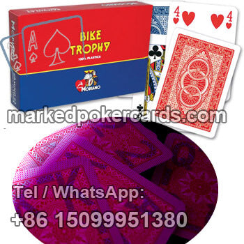 Marked Trick Poker Cards Modiano Bike Trophy