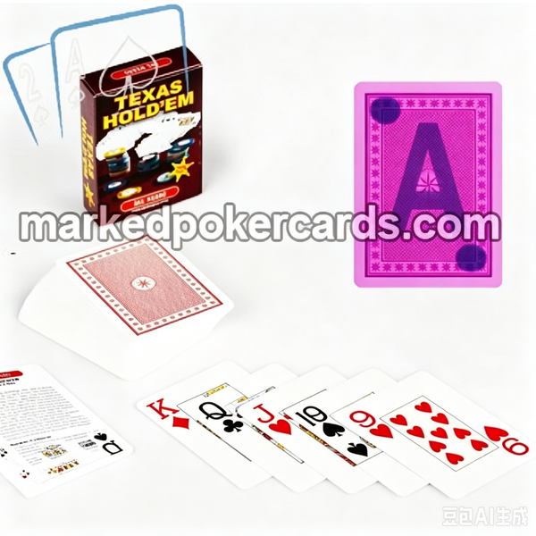 <tc>Dal Negro Texas Hold'em Barajas Marcadas De Pl&aacute;stico</tc>