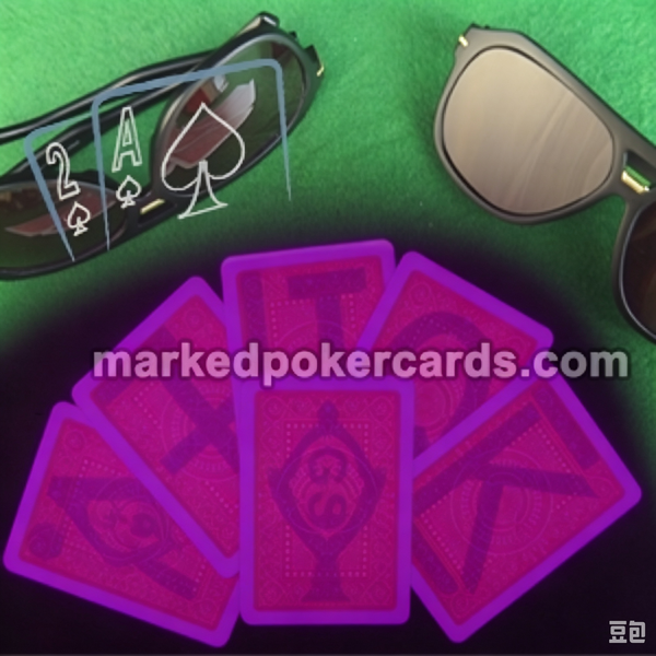 <tc>Gafas De Póker De Tinta Luminosa</tc>