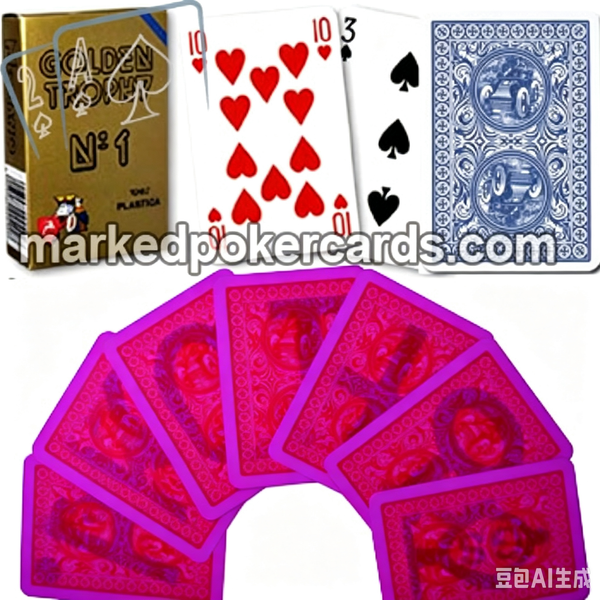 <tc>Modiano Golden Trophy Barajas Marcadas De Tinta Infrarroja</tc>