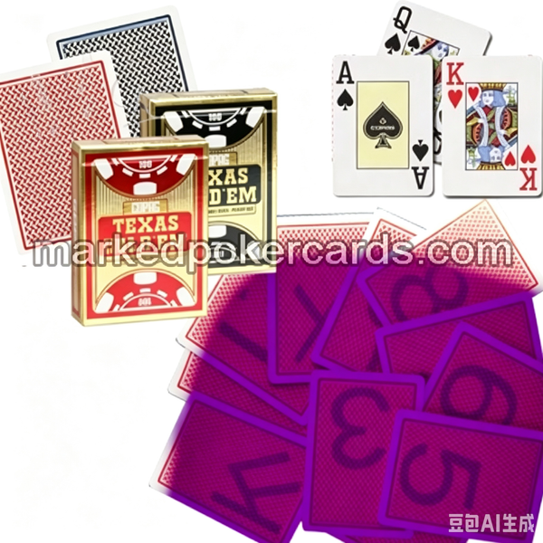 <tc>Copag Texas Holdem Barajas Marcadas Luminosas</tc>