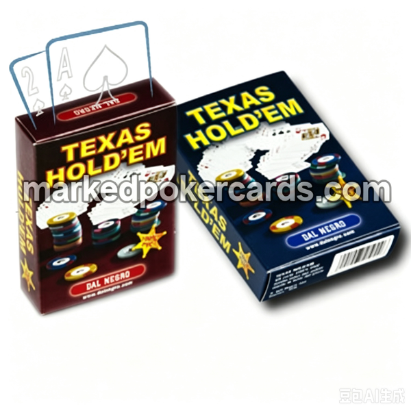 <tc>Dal Negro Texas Hold'em Barajas Marcadas De Pl&aacute;stico</tc>