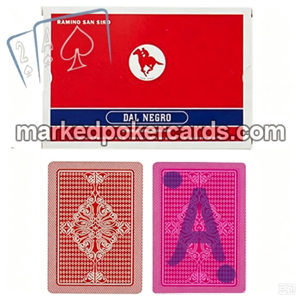 <tc>Dal Negro San Siro Cartas De Juego Invisibles Trampa Para Baccarat</tc>