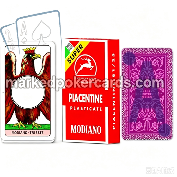 <tc>Italiana Barajas De Naipes De Rayos X MODIANO Piacentine</tc>