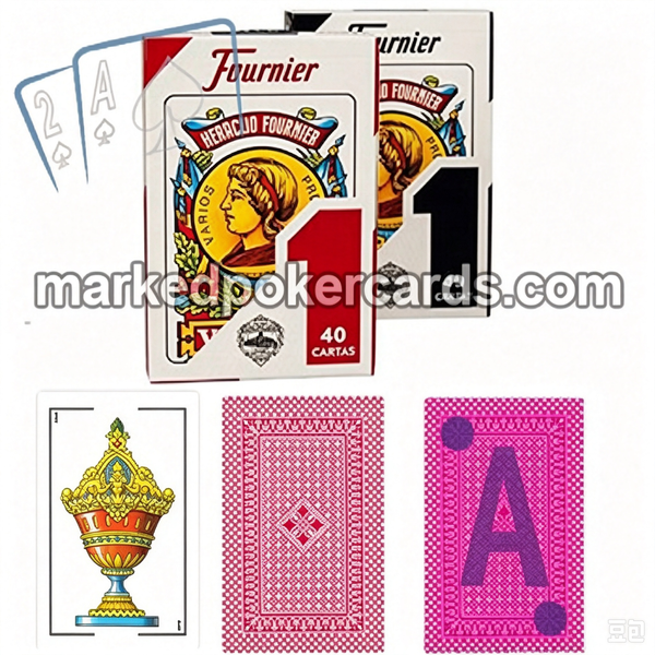 <tc>Fournier No.1 Cartas Trampa De Póker</tc>