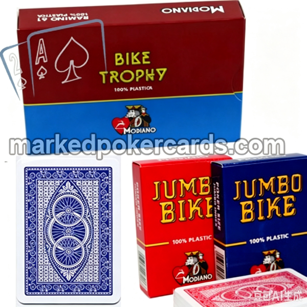 <tc>Carta De Póker De Truco Marcada Modiano Bike Trophy</tc>