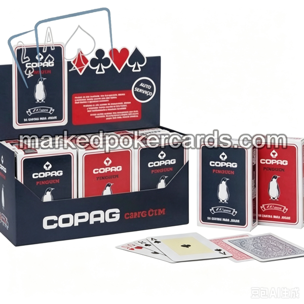 <tc>Copag Penguin Cartas Póker De Tinta Luminosa</tc>