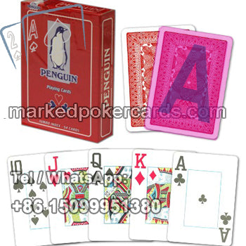 <tc>Copag Penguin Cartas Póker De Tinta Luminosa</tc>