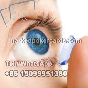 cheating cards contact lenses