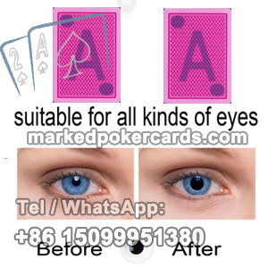 Cheating cards lenses